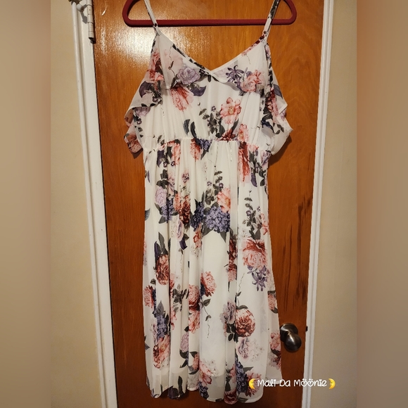 torrid Mini Chiffon Wrap Dress - Picture 4 of 4